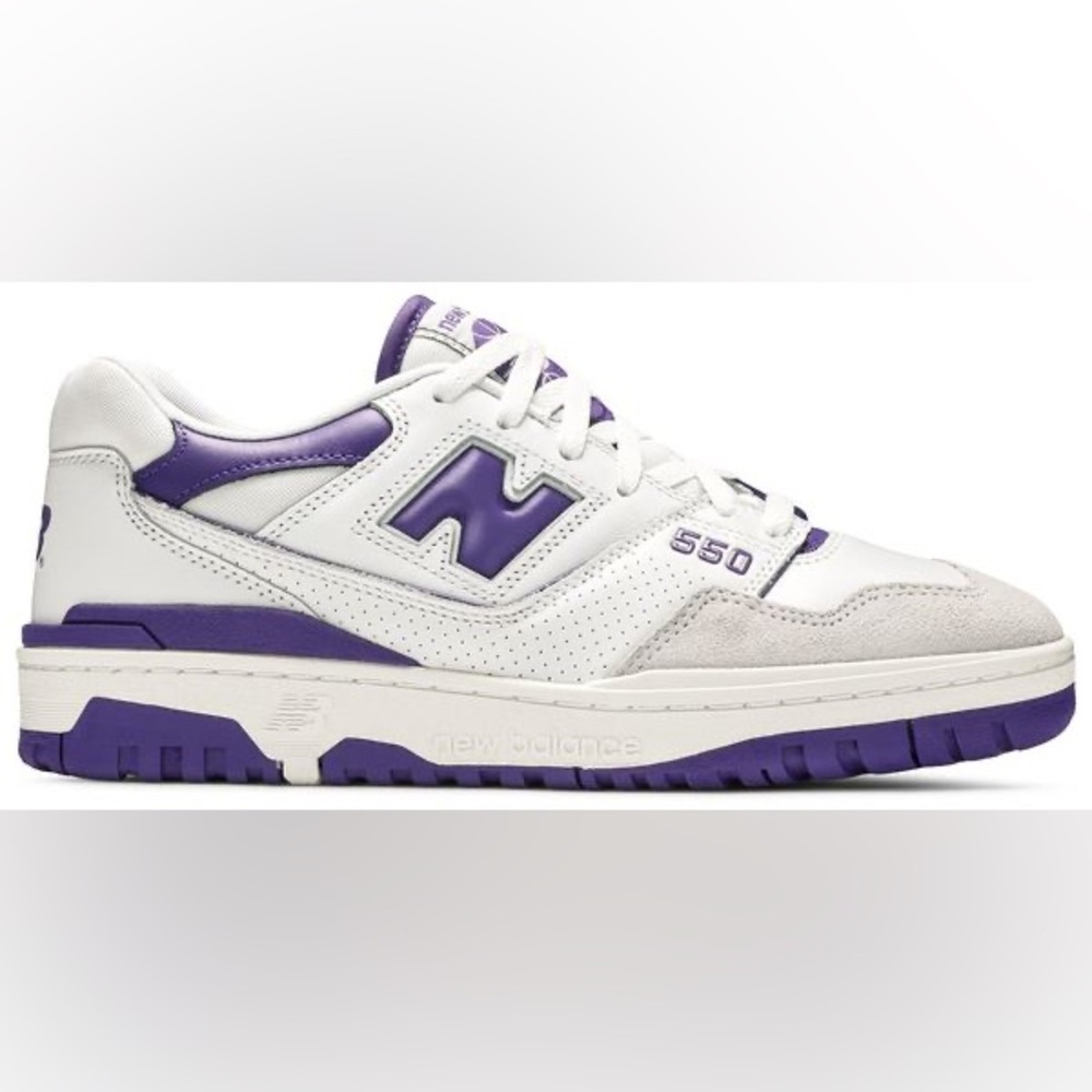 New Balance 550 'White Purple' Sneaker